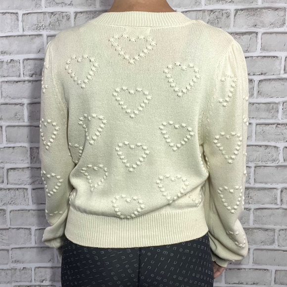|•Z SUPPLY•| Adorable Heart Sweater Size Large - Picture 5 of 9